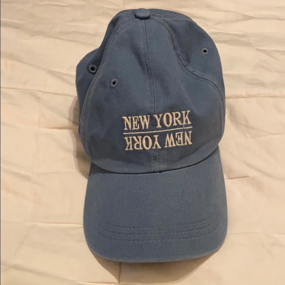 J.Crew blue baseball cap- New York embroidery